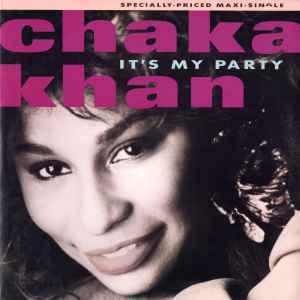 Front Cover Single Chaka Khan - It's My Party