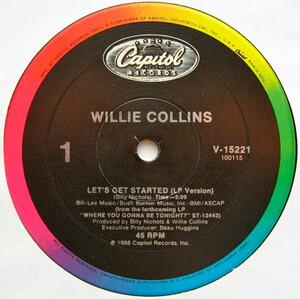 Front Cover Single Willie Collins - Let's Get Started