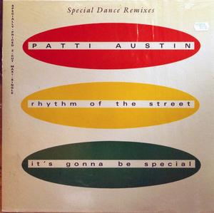 Front Cover Single Patti Austin - Rhythm Of The Street