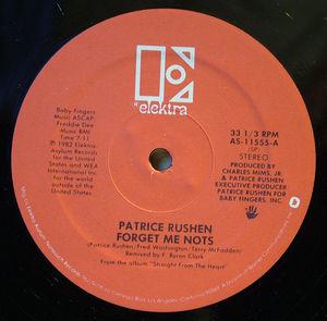 Front Cover Single Patrice Rushen - Forget Me Nots