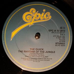 Front Cover Single Quick - The Rhythm Of The Jungle