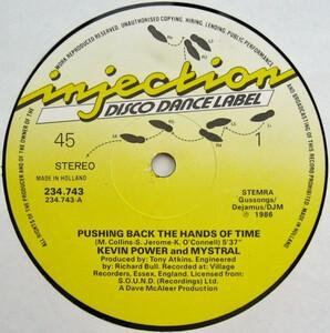 Front Cover Single Kevin Power - Pushing Back The Hands Of Time