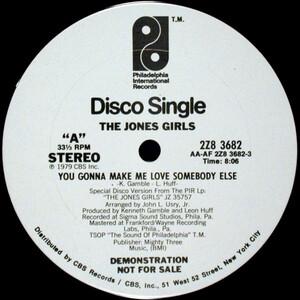 Front Cover Single The Jones Girls - You Gonna Make Me Love Somebody Else Front Cover Single The Jones Girls - You Gonna Make Me Love Somebody Else