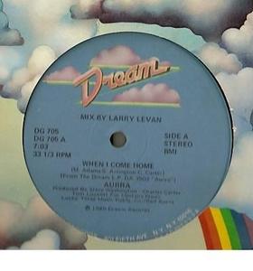 Front Cover Single Aurra - When I Come Home