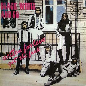 Front Cover Single Black White And Co - Action For Love