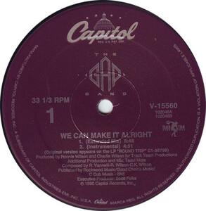 Front Cover Single The Gap Band - We Can Make It Alright