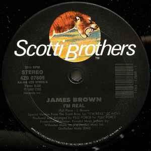 Front Cover Single James Brown - I'm Real