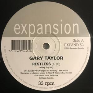 Front Cover Single Gary Taylor - Restless