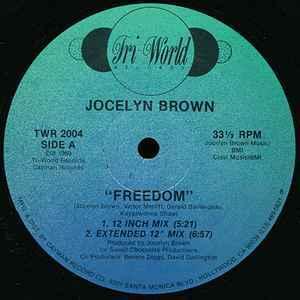 Front Cover Single Jocelyn Brown - Freedom