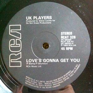 Front Cover Single Uk Players - Love's Gonna Get You