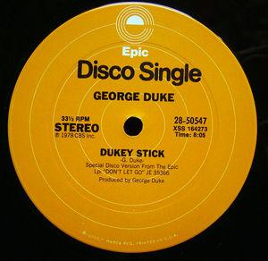 Front Cover Single George Duke - Dukey Stick