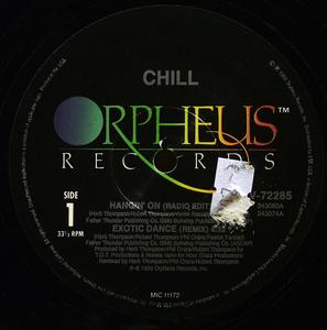 Front Cover Single Chill - Hangin' On