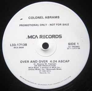 Front Cover Single Colonel Abrams - Over And Over