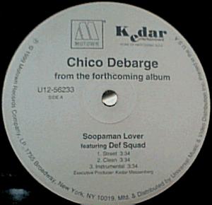 Single Cover Chico - Soopaman Lover Debarge