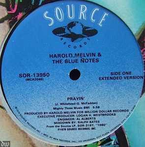 Single Cover Harold - Prayin' Melvin & The Blue Notes