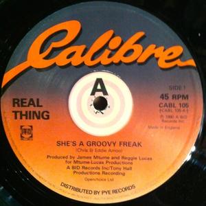 Single Cover The - She's A Groovy Freak Real Thing