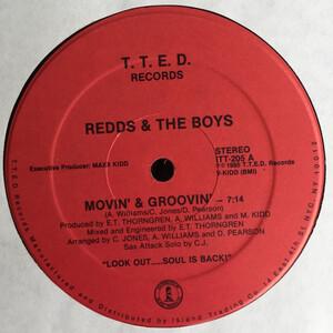 Single Cover Redds And The Boys - Movin' & Groovin'