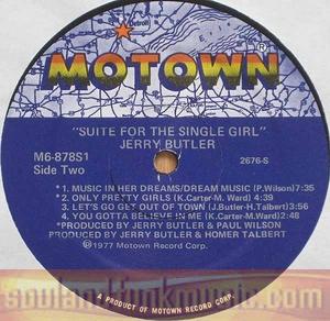 Jerry Butler - Suite For The Single Girl