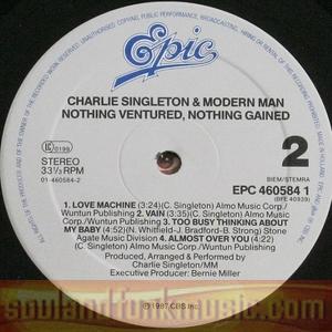 Charlie Singleton - Nothing Ventured Nothing Gained