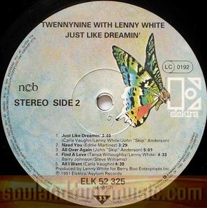 Twennynine Featuring Lenny White - Just Like Dreamin'