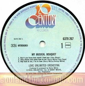 The Love Unlimited Orchestra - My Musical Bouquet