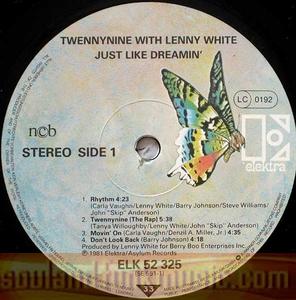 Twennynine Featuring Lenny White - Just Like Dreamin'