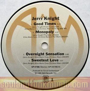 Jerry Knight - Jerry Knight