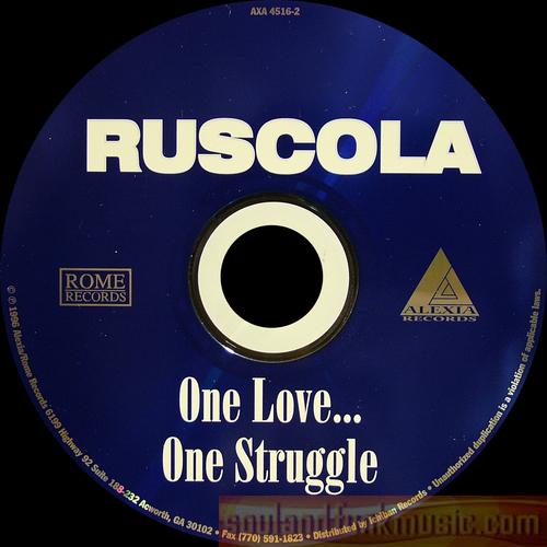 Ruscola - One Love One Struggle