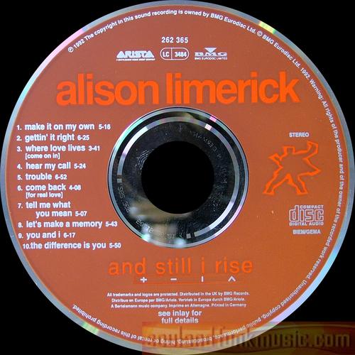 Alison Limerick - And Still I Rise