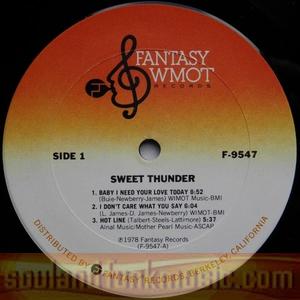 Sweet Thunder - Sweet Thunder