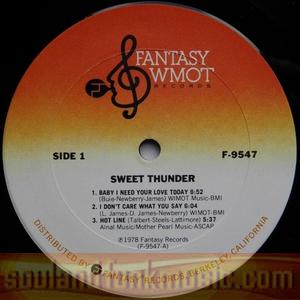 Sweet Thunder - Sweet Thunder