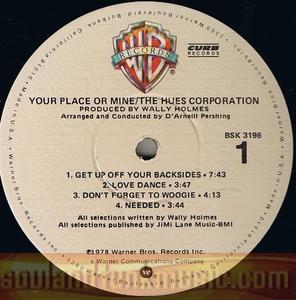 The Hues Corporation - Your Place Or Mine