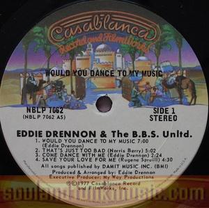 Eddie Drennon & B.b.s. Unlimited - Would You Dance To My Music