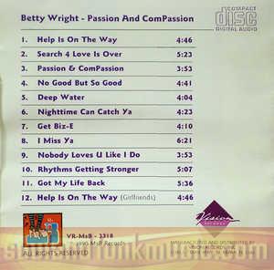 Betty Wright - Passion & Compassion