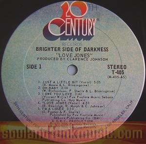 Brighter Side Of Darkness - Love Jones