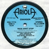 Chanson - Rock Don't Stop